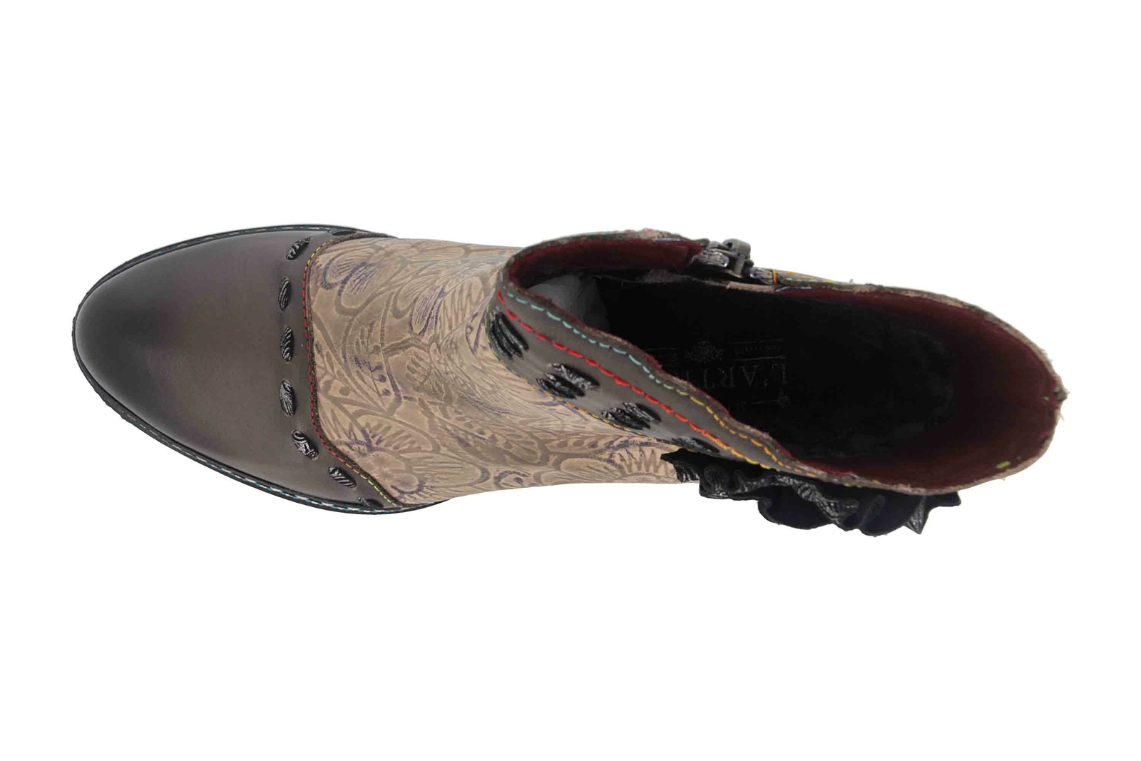 SPRING FOOTWEAR SPRING FOOTWEAR STIEFEL STRIOLLE DAMENSCHUHE ÜBERGRÖSSEN GRAU