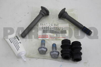 0495202220 Genuine Toyota PIN KIT, FRONT DISC BRAKE CYLINDER