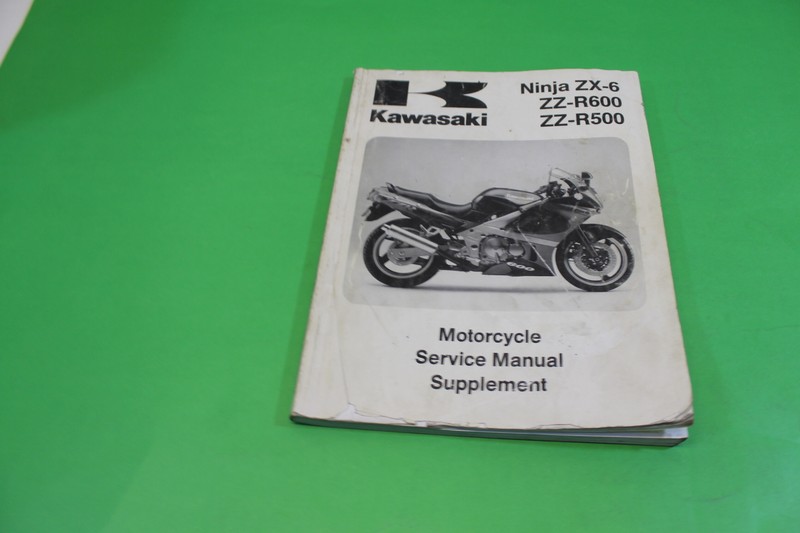 OEM 1993-1997 KAWASAKI NINJA ZX600 ZX500 SUPPLEMENT SERVICE
