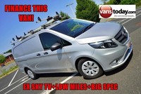2019 Mercedes-Benz Vito 1.7 Vito 110 Progressive CDI + High Spec Ex Sky TV Panel