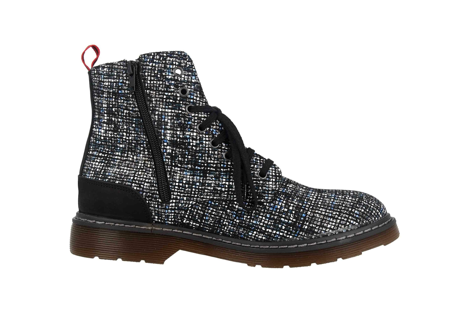 MANITU MANITU STIEFELETTEN 962056-0 DAMENSCHUHE ÜBERGRÖSSEN MEHRFARBIG