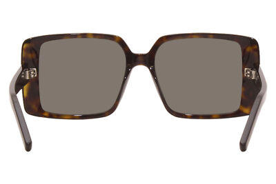 Pre-owned Saint Laurent Sl-451 003 Sunglasses Women's Havana/grey Lens Fashion Square 56mm In Gray