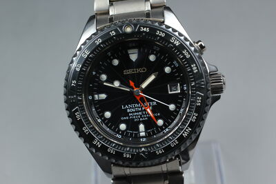 Seiko Landmaster 5M47-0A10 SBCW023 South Pole Kinetic Date