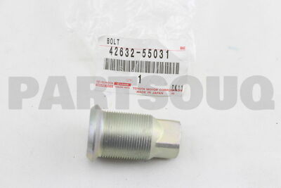 ノア　③ 4263255031 Genuine Toyota BOLT, DOUBLE WHEEL STOP, LH 42632-55031