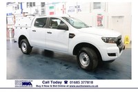 2018 - 18 - FORD RANGER XL 2.2TDCI 160PS 4X4 5 SEAT DOUBLE CAB PICK UP (EURO 6)