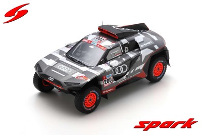 Spark S3188 1/43 AUDI RS Q E-TRON 3200 DAKAR 2022 S. PETERHANSEL - E. BOULANGER