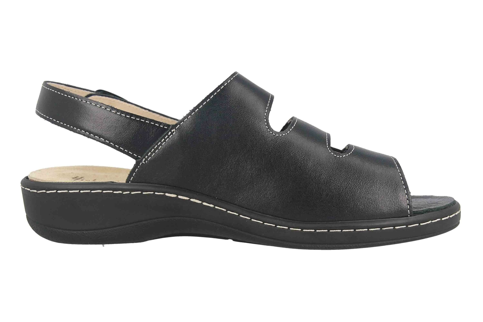 HICKERSBERGER HICKERSBERGER SANDALETTEN 5109-9090 DAMENSCHUHE ÜBERGRÖSSEN SCHWARZ