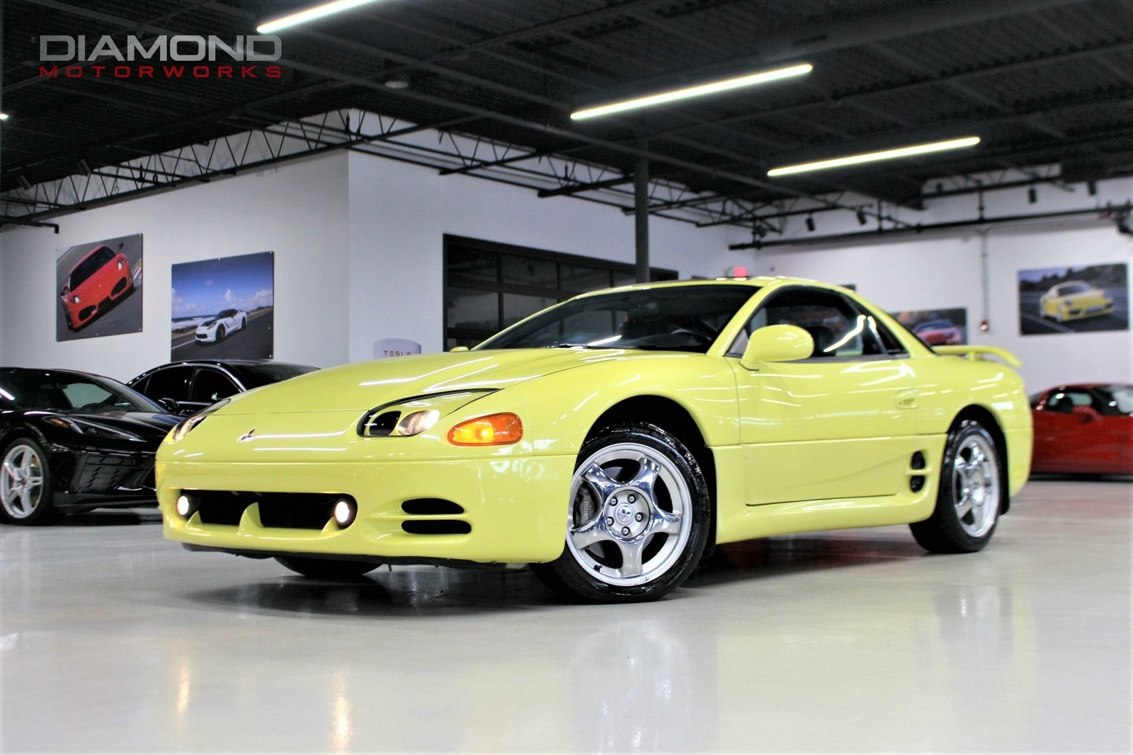 1994 Mitsubishi 3000gt Vr4 Turbo 18555 Miles Martinique Yellow Pearl