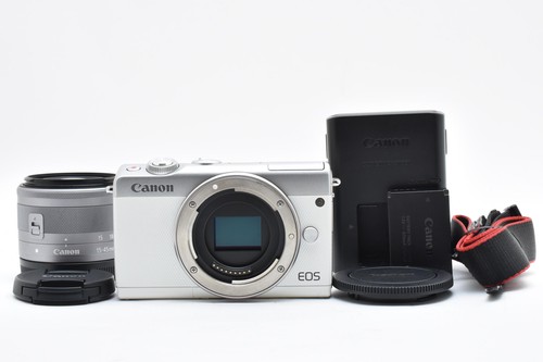 Canon EOS M100 Digital Camera + EF-M 15-45mm Lens From Japan