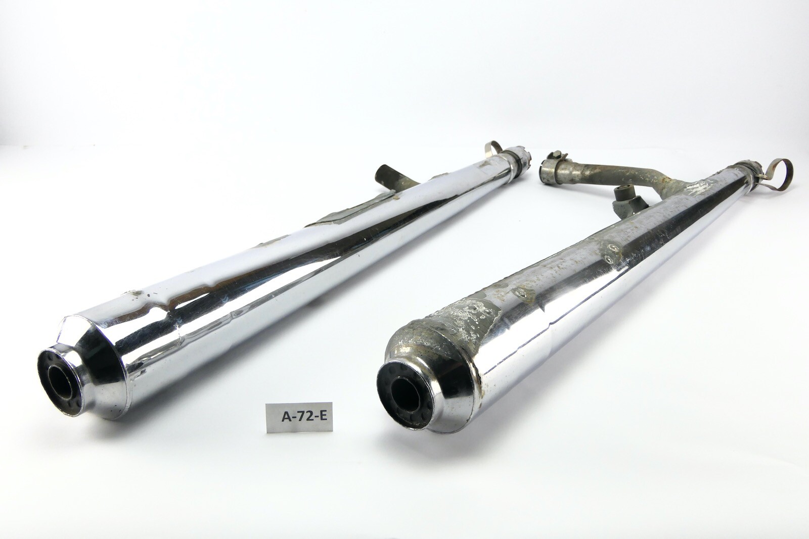 Yamaha XS 650 447 - Muffler exhaust damaged A72E | eBay
