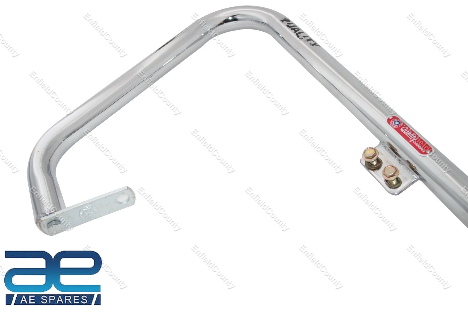 Engine Crash Bar Leg Guard Steel Chrome For Royal Enfield Meteor 350cc 