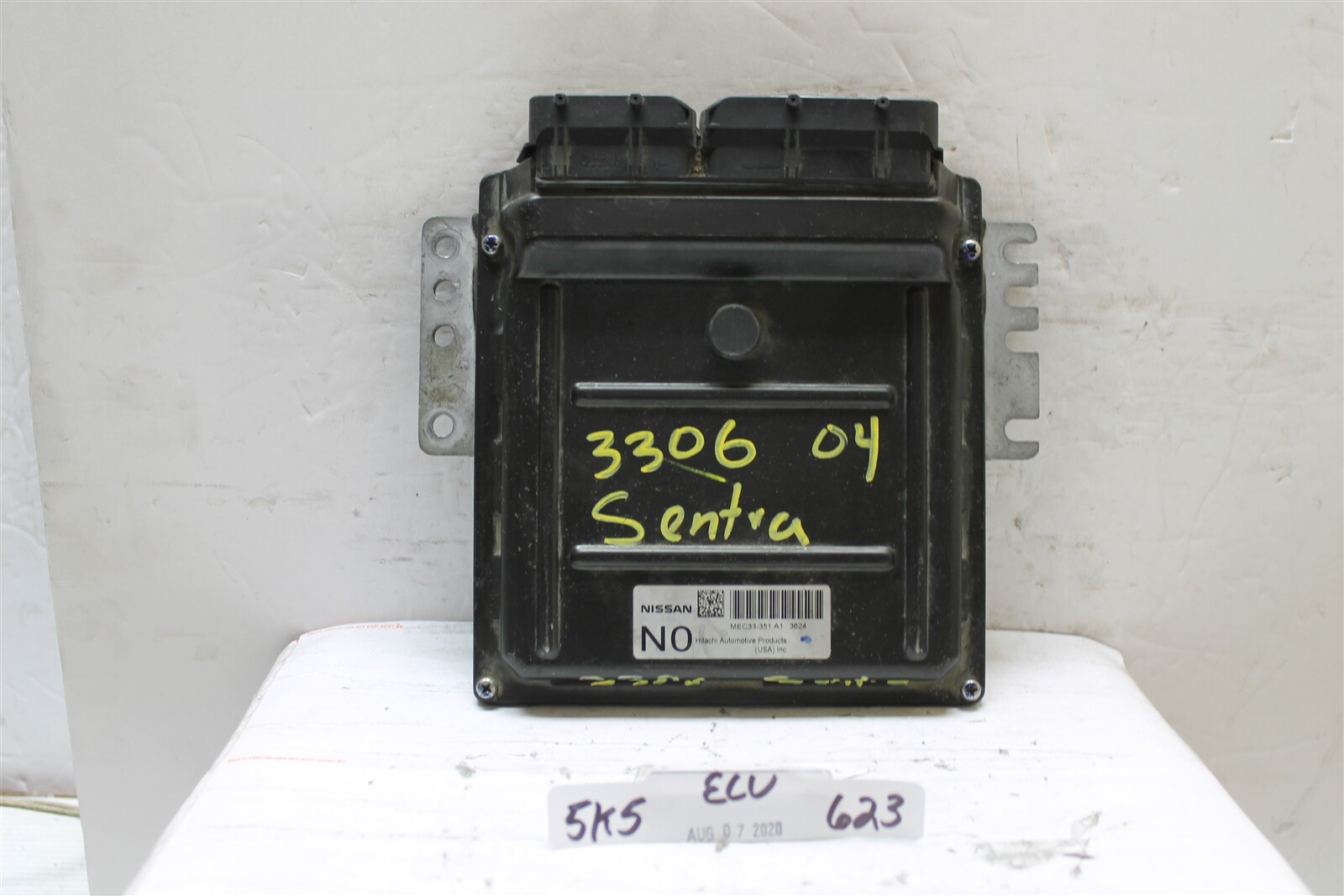 メリッサ MEC33351A1 Nissan Sentra 2.5L AT 2004 Engine Control Unit