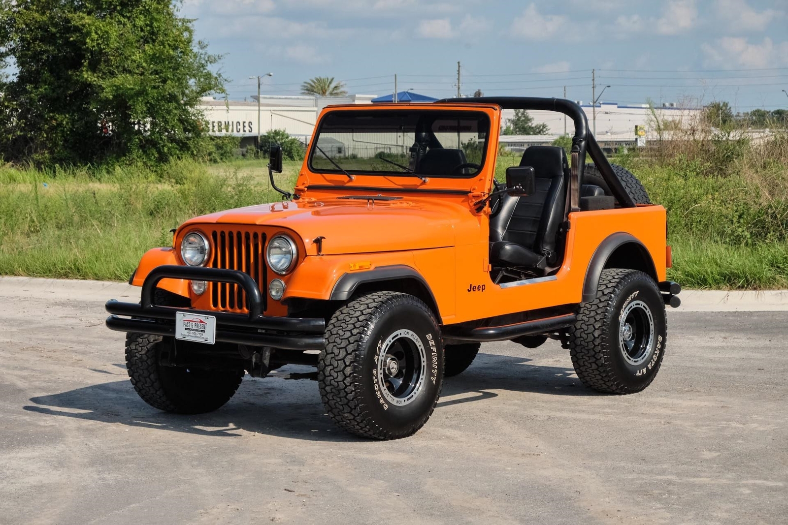 1983 Jeep CJ-7 Restored Orange