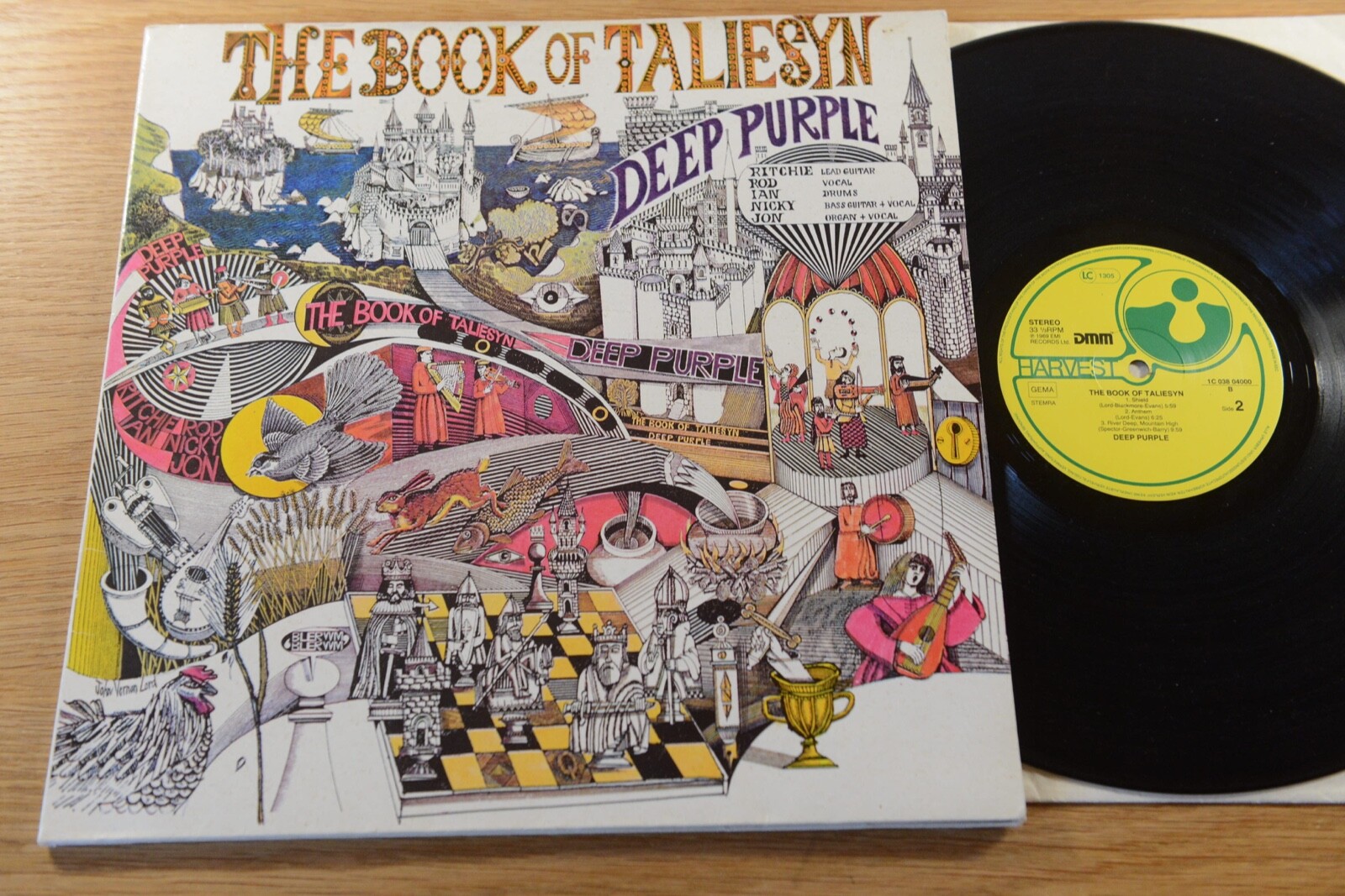 アート・デザイン・音楽 Deep Purple The Book of Taliesyn LP Deep Purple – The Book Of Taliesyn – Vinyl (LP, Album