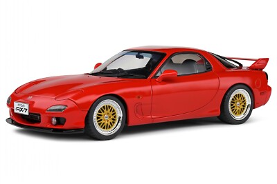 Mazda RX-7 FD RS red diecast model car S1810602 Solido 1:18