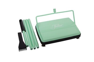 Fuller Brush Electrostatic All Surface Sweeper Carpet Floor Cordless Mint