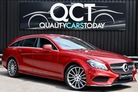Mercedes CLS 220d AMG Line Shooting Brake Estate *Designo + Saddle Brown + ULEZ*