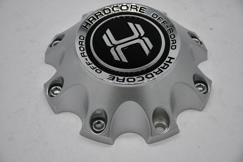 【中古】 HIGHWAY/ＣＤ/COCP-60039 Hardcore Offroad Silver Wheel Center Cap CAP-HC18/19(BR)-8