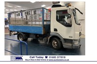 2007 DAF TRUCKS LF 45.160 4X2 7.5 TON CAGED TIPPER C/W DEL 500KG TAIL LIFT NA Di