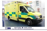 2015 - 64 - MERCEDES SPRINTER 519 3.0CDI 190PS AUTO WILKER BODY AMBULANCE