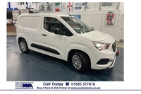 2019 Vauxhall COMBO CARGO 2000 L1 SPORTIVE 1.5 TURBO D 100PS SWB VAN (EURO 6) --