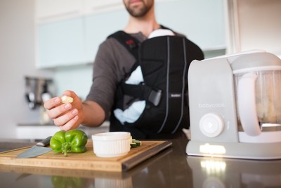 BEABA Babycook 4 in 1 Steam Cooker & Blender and Dishwasher Safe, 4.5 Cups, C...