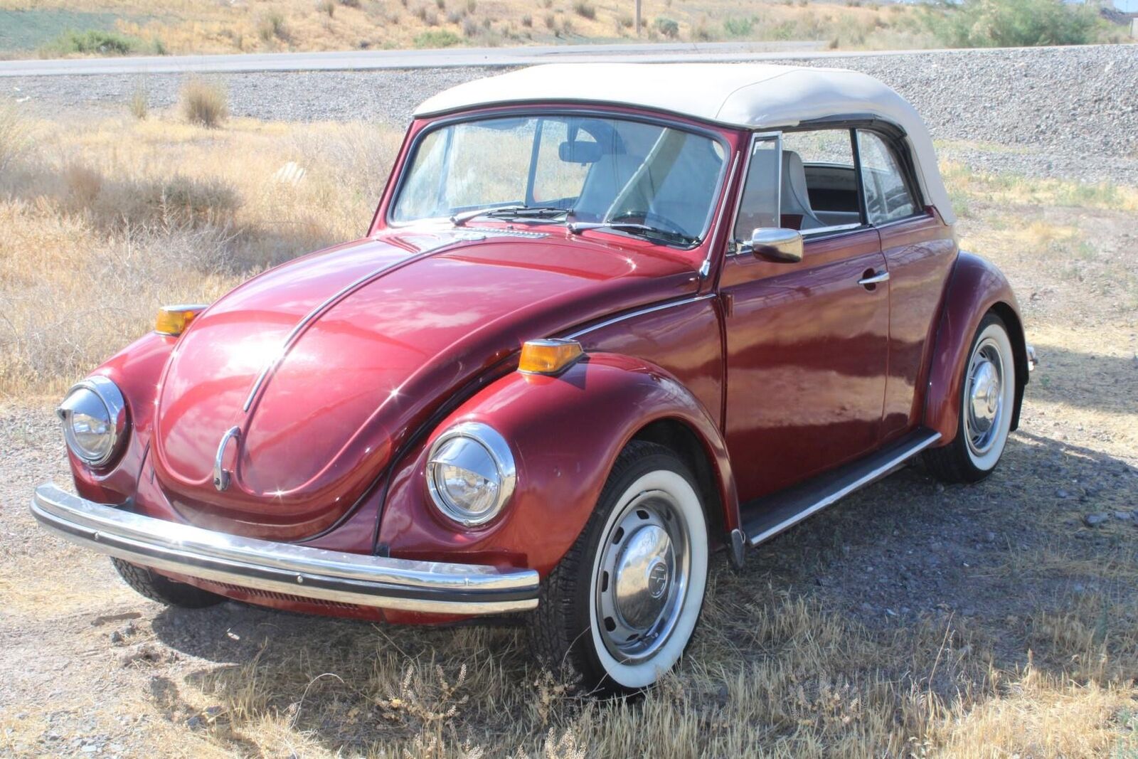 1971 Volkswagen Super Beetle Manual Red Used Volkswagen Beetlenew