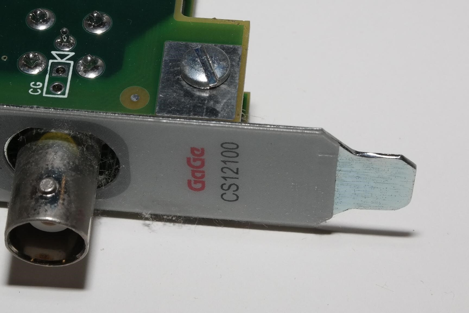 HIGH QUALITY GAGE COMPUSCOPE 12100 CS12100 12 BIT 100 MS/S A/D & SCOPE CARD PCI
