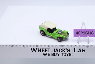 Ice T Light Green Flying Colors Hot Wheels 1969 1974 Mattel Redline RL w/ Topper