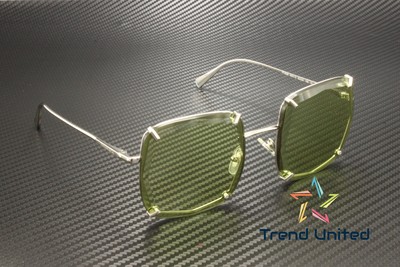 Pre-owned Tiffany & Co . Tf3089 6001 2 Silver Light Green 52 Mm Women's Sunglasses