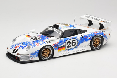 Porsche 911 GT1 #26 Wendlinger Goody Dalmas Le Mans 1996 1:18 UT Models