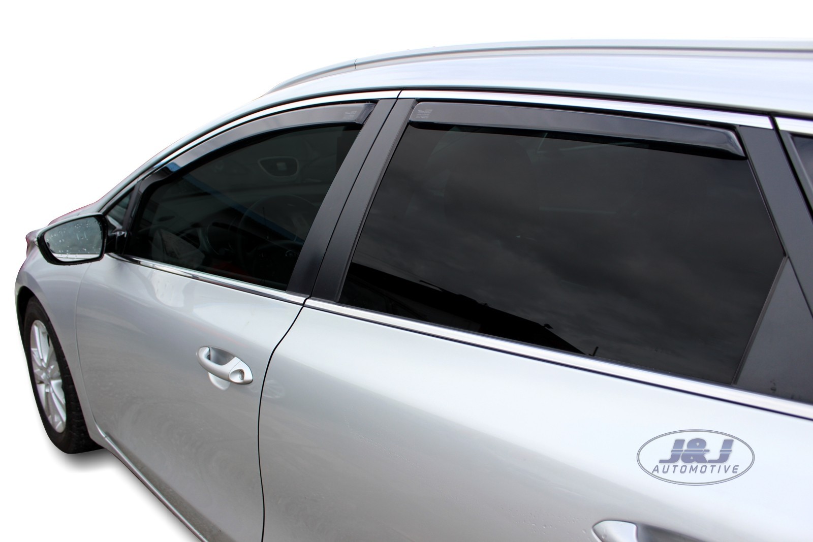 KIA CEED II 5 door ESTATE 2012 2018 wind deflectors 4pc set TINTED HEKO 5905784875026 eBay