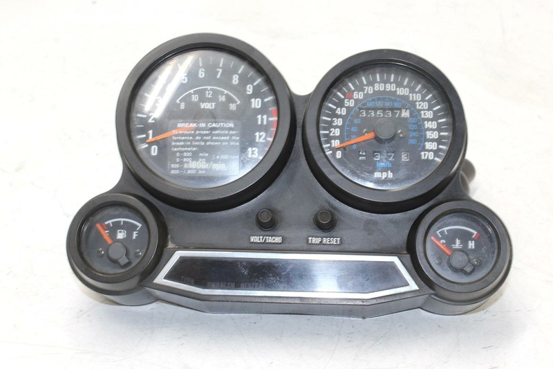 1986-1987 Kawasaki Ninja 1000r Zx Speedo Tach Gauges Display