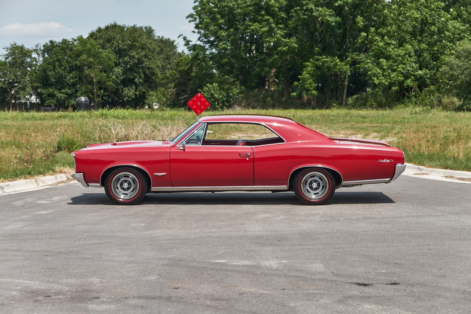 Owner 1966 Pontiac  GTO  Matching Numbers 389, Original Paint Montero Red