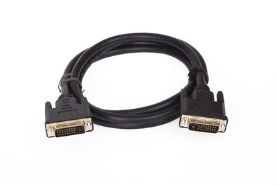 VCOM DVI-D (M) to DVI-D (M) 3m Black Retail Packaged Display Cable