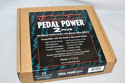 Voodoo Lab Pedal Power 2  Box and Manual and Inserts ONLY