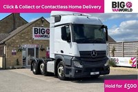 2015 Mercedes-Benz Actros 2545LS EURO 6 38T HGV 6X2 STREAMSPACE TRACTOR UNIT Die