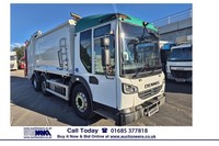 2016 Dennis ELITE 6 (6) 6X2 AUTO 26TON MID STEER OLYMPUS BODY REFUSE C/W BIN LIF