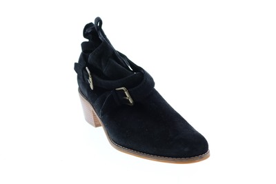 

Cole Haan Jensynn W16473 Женские черные замшевые ботильоны и ботильоны на ремешке 8, Черный, Cole Haan Jensynn Bootie