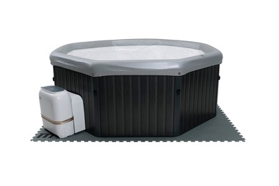 Outdoor Whirlpool MSPA TUSCANY Holzoptik 6 Personen Garten Massage Pool 2021