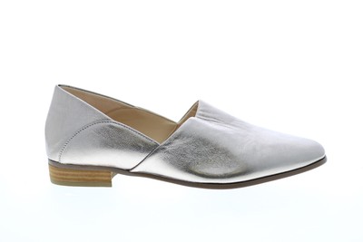 

Clarks Pure Tone 26147917 Женские серые кожаные лоферы без шнуровки на плоской подошве 8.5, Серый, Clarks Pure Tone