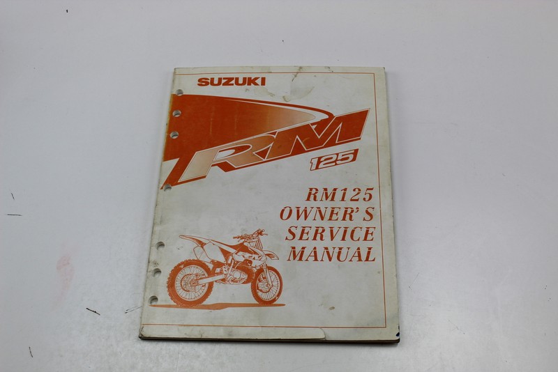 1998 SUZUKI RM125 OEM OWNERS SERVICE MANUAL 99011-36E53-03A | eBay
