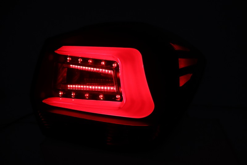 LED Clear / Black Tail Lamps FOR 2012~2017 Subaru Impreza Wagon