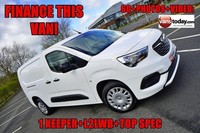 2020 Vauxhall Combo 1.5 Combo 2300 Sportive TD S/S + LWB Panel Van Diesel Manual