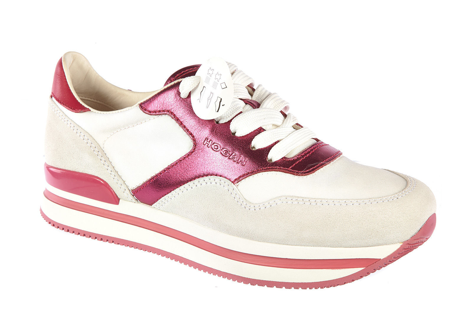 Hogan Leather Athletic Shoes for Women