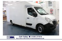 2017 - 17 - VAUXHALL MOVANO 3500 2.3CDTI 130PS LOW FLOOR LUTON VAN (EURO 6)