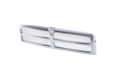 Chrome Grille w/ Insert Assembly Fit 94-01 Dodge Ram Truck 1500 2500 3500