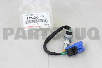 solatio　様用　２４日まで 8434036071 Genuine Toyota SWITCH ASSY, STOP LAMP 84340-36071