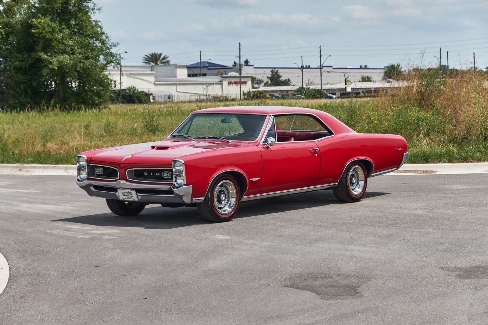 1966 Pontiac  GTO  Matching Numbers 389, Original Paint Montero Red