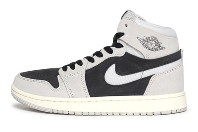 Женские кроссовки Jordan 1 Zoom Air CMFT объемом 2 литра из железной руды/Нейтрально-серый-Черный (DV1305 001)